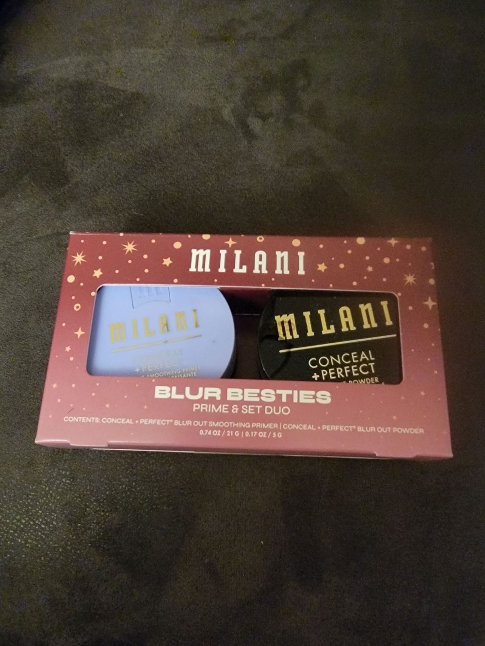 Milani Blur Besties Prime & Set Duo - Pink Packaging